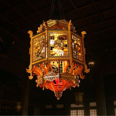 ĐÈN LỒNG BÁT GIÁC TAM TẦNG