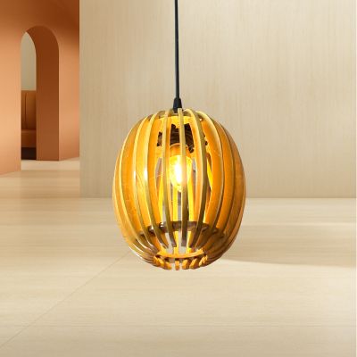 ĐÈN TREO TRẦN GỖ TỔ ONG