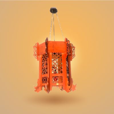 ĐÈN LỒNG LỤC GIÁC NHỊ TẦNG