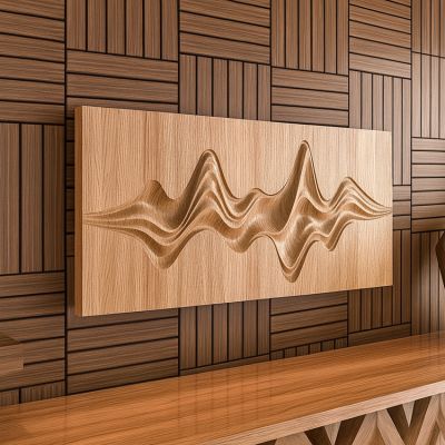 Tác phẩm gỗ nghệ thuật 3D